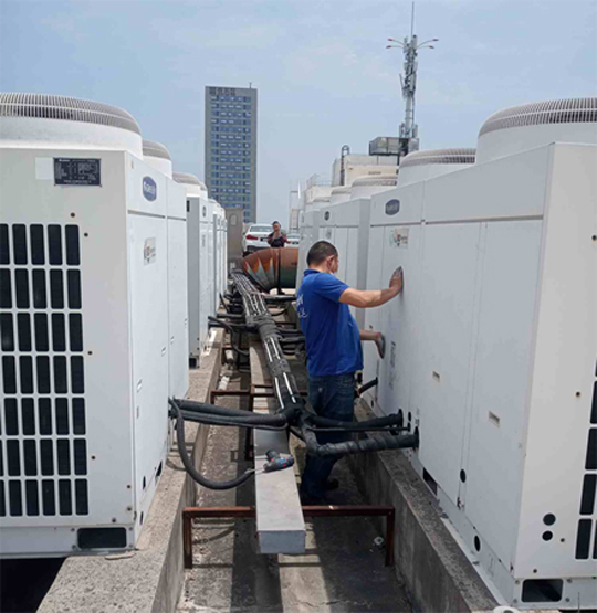 抚远中央空调制热和不制冷系统维修方法